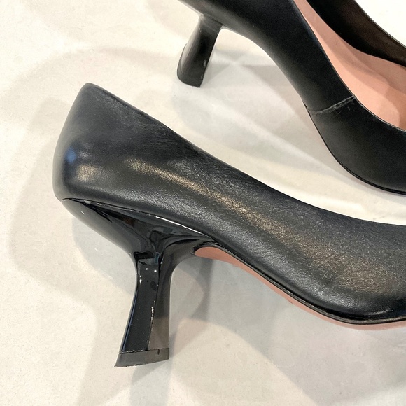 ATELIER PIETRINI Italy Heels Black Green  Size 37 - Picture 10 of 10